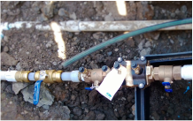 Double Check Backflow Installation American Landscaping Service